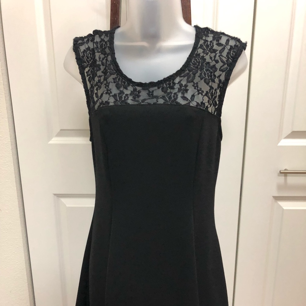 Acemi Midi Black Cocktail Dress